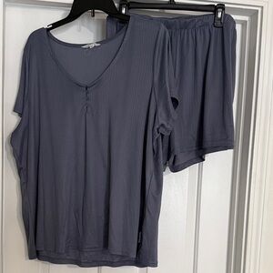 Danskin Women's Pajama Set in Blue